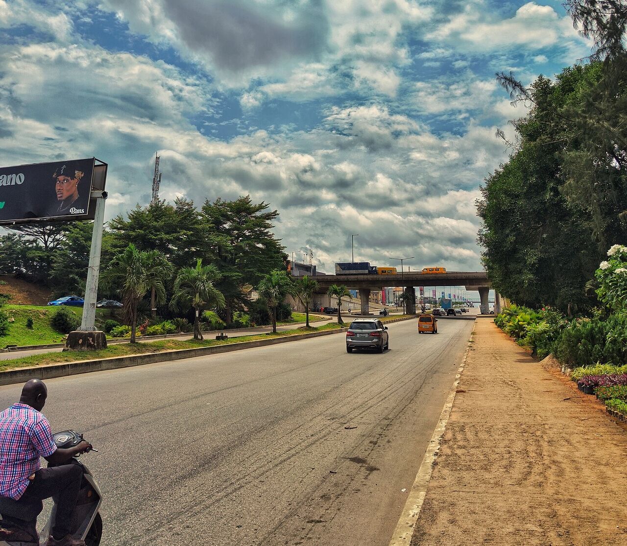View on airport road - Lagos, Nigeria